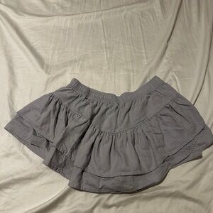 Light blue/ Grey Women's Skirt